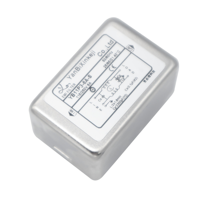 1A 3A 6A spezieller Emi Filter Low Current Power Netzfilter PWBs für PC Bretter
