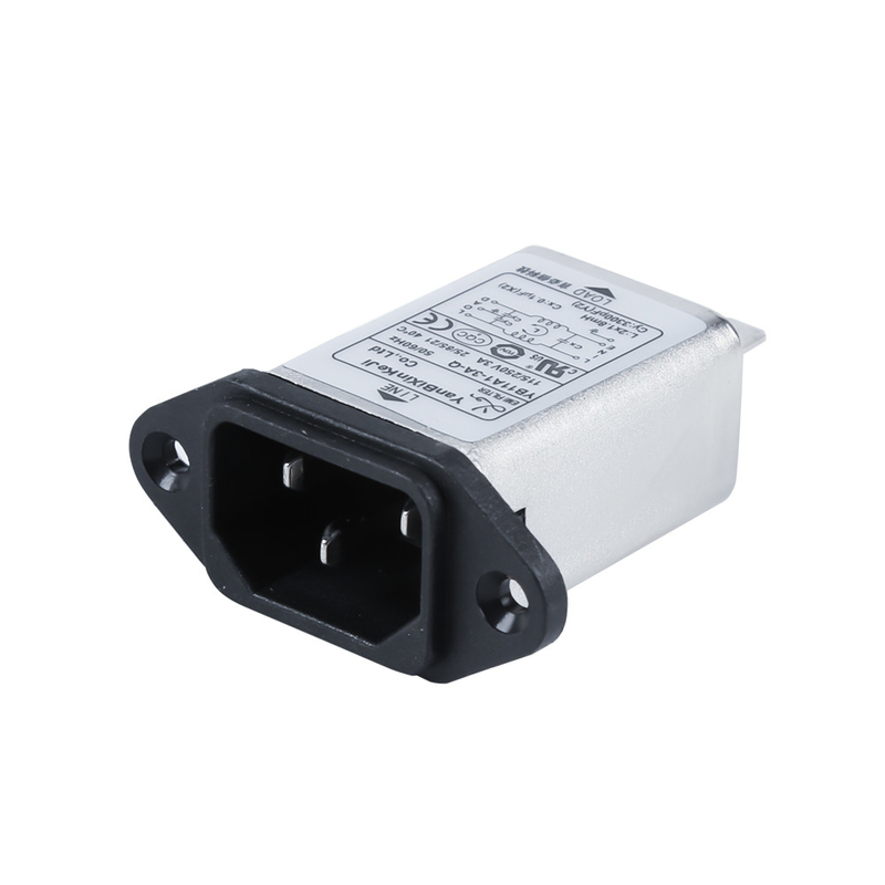 Multifunktions-EMI-Eingangsfilter, 110 V/250 V, 3 A, niedriger Leckstrom, IEC-Rauschfilter