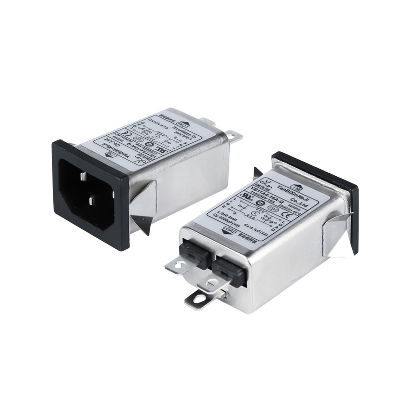 YB11A4-10A-Q 110V/250V Plug-In-EMI-Filter IEC-Einlassfilter für medizinische Geräte