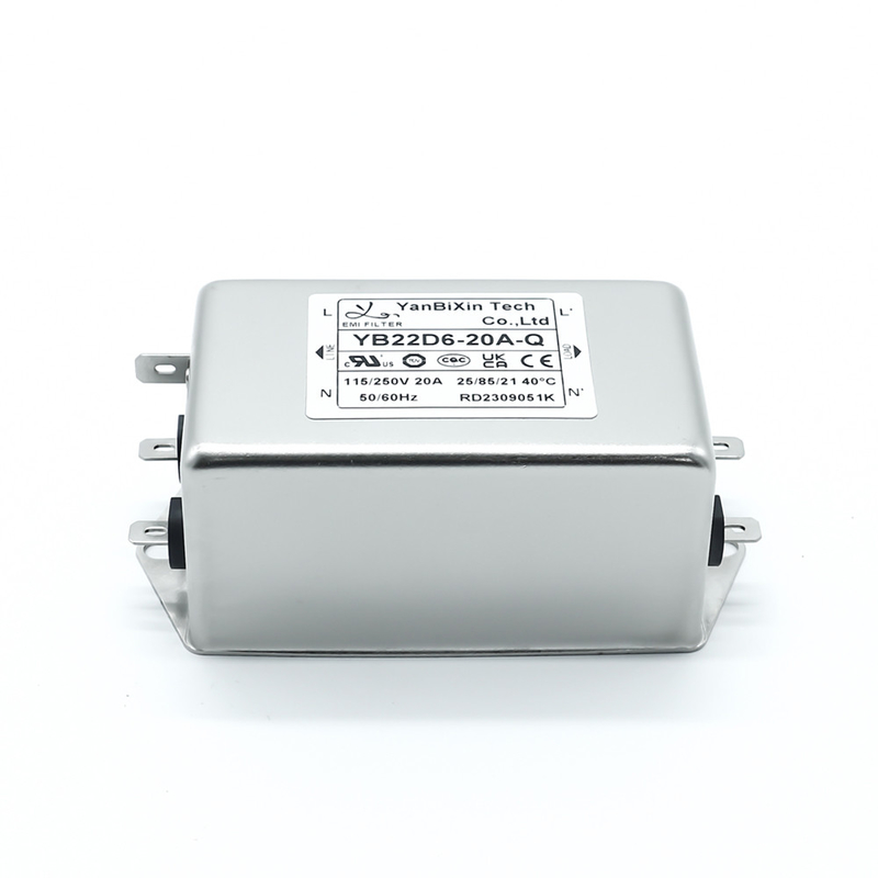 YB22D6 20amp 220V Einphasenfilter Schnell auf dem Endgerät EMI-Filter für Lasergeräte