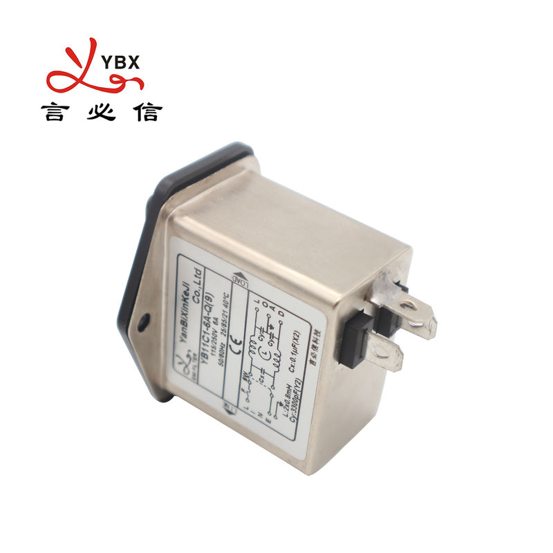 Sockel EMI Filter Three Iec-YB11C1 in einem Energie-Filter für medizinische Ausrüstung