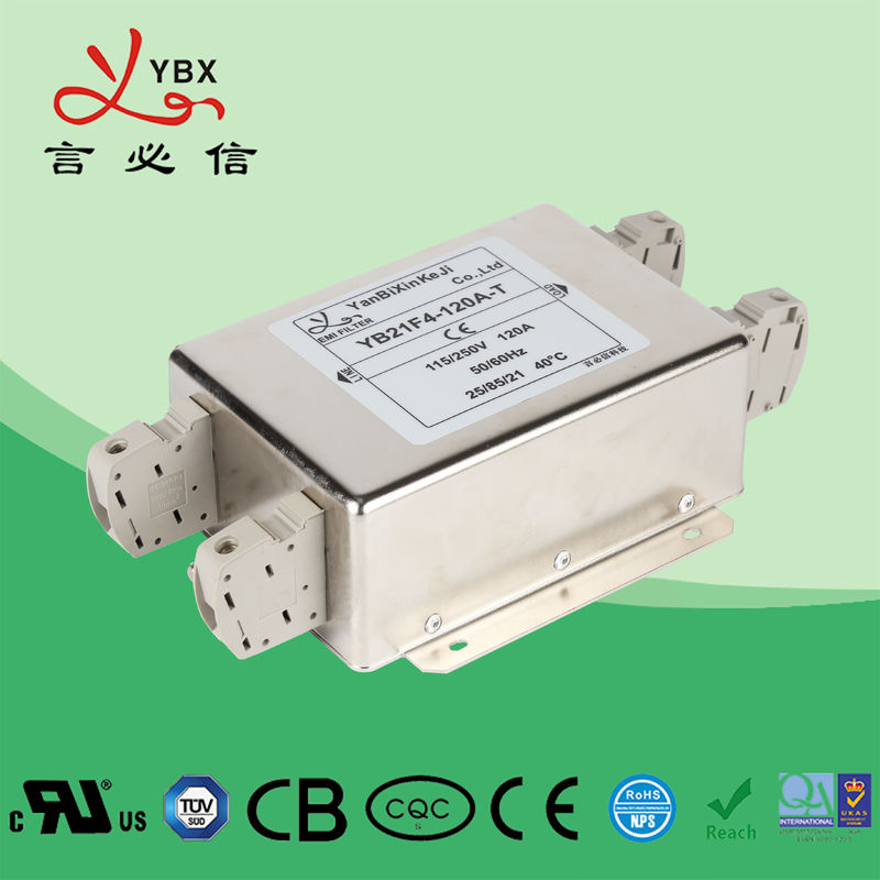 Linie Entstörfilter-Metallkasten des 120V 30A 250VAC Wechselstrom-Entstörfilter-/Wechselstrom