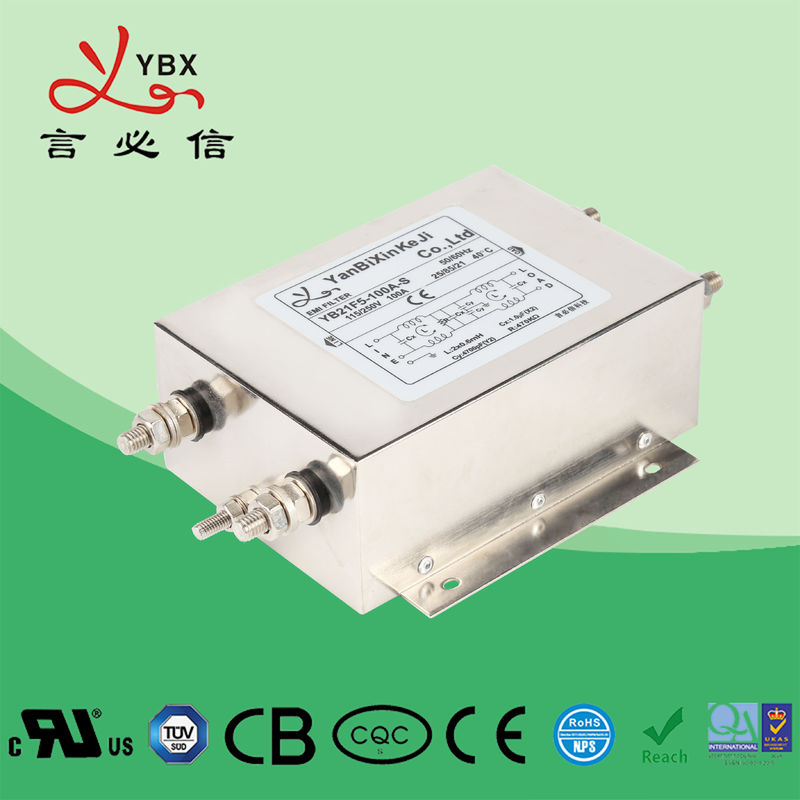 Linie Entstörfilter-Metallkasten des 120V 30A 250VAC Wechselstrom-Entstörfilter-/Wechselstrom